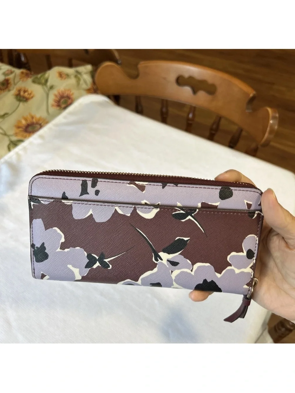 kate spade Cameron Wildflower Floral Zip-Around Wallet